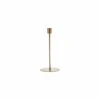 Iron Candle Stand | Brass 9.5x20cm