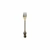Iron Pineapple Fork | Polished Brass 17cm