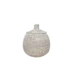 Kindia Basket | Natural/White | Small