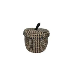 Kindia Basket Set Of 3 | Natural/Black -Home Sale Shop zoco home kindia basket set of 3 natural black 37207969300692