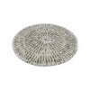 Kindia Table Mat | Natural/White