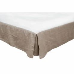 Linen Bedskirt | Natural