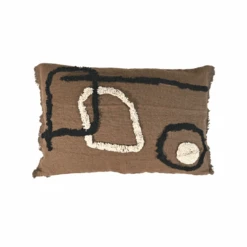 Linen/Cotton Cushion Cover | Brownie 40x60cm