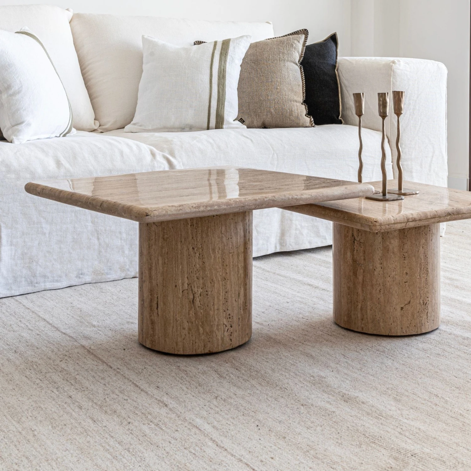 Linen Cushion Cover Nai Edge | Black 45x45cm 4 Linen Cushion Cover Nai Edge | Black 45x45cm - Image 4