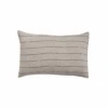 Linen Cushion Cover | Stonewashed Natural/Black NB 40x60cm