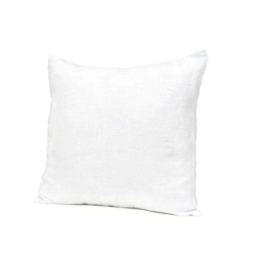 Linen Cushion Cover | Stonewashed White | 80x80cm 1 Linen Cushion Cover | Stonewashed White | 80x80cm
