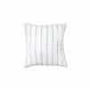 Linen Cushion Cover | Stonewashed White/Black45x45cm