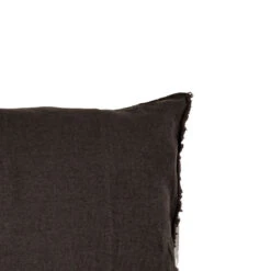 Linen Cushion Cover | Black 40x60cm 6 Linen Cushion Cover | Black 40x60cm -Home Sale Shop zoco home linen pillow black 40x60cm pillows textiles 36206618542292