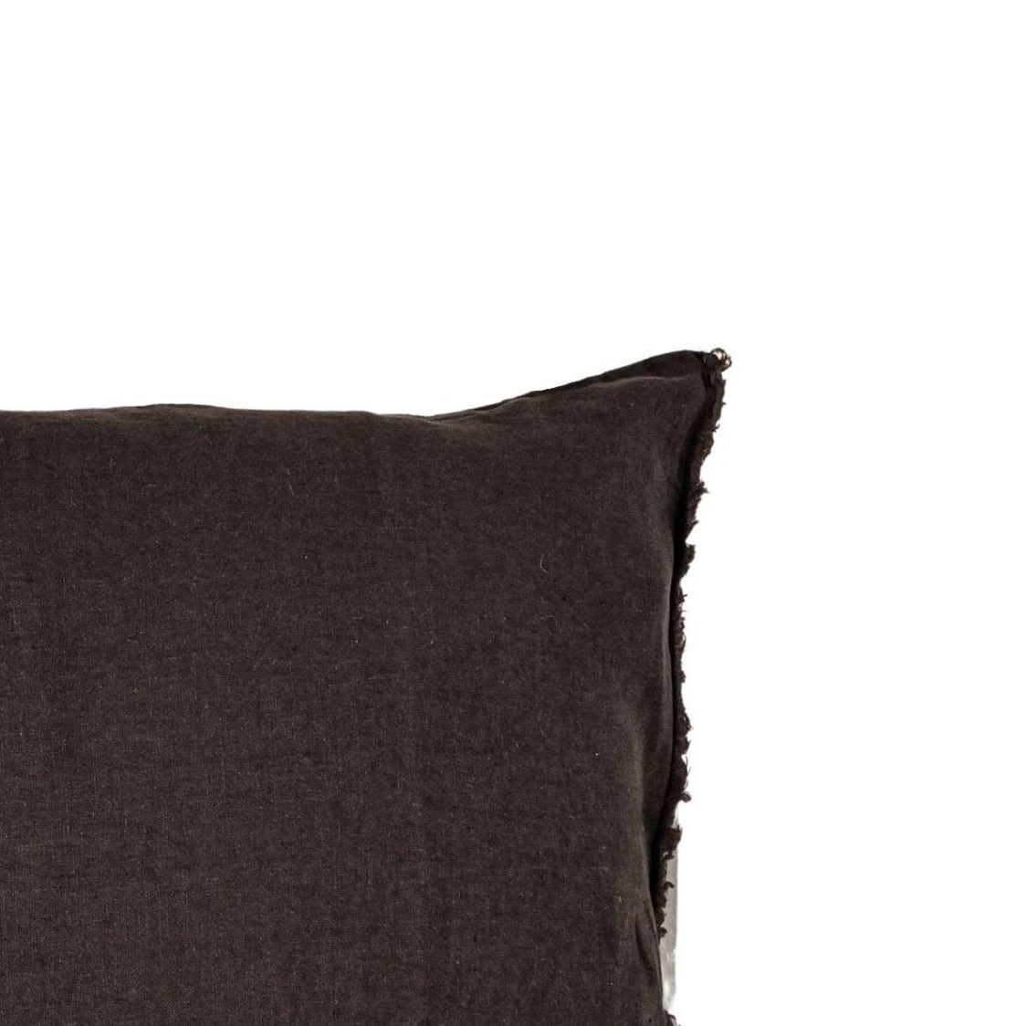 Linen Cushion Cover | Black 40x60cm 3 Linen Cushion Cover | Black 40x60cm - Image 3