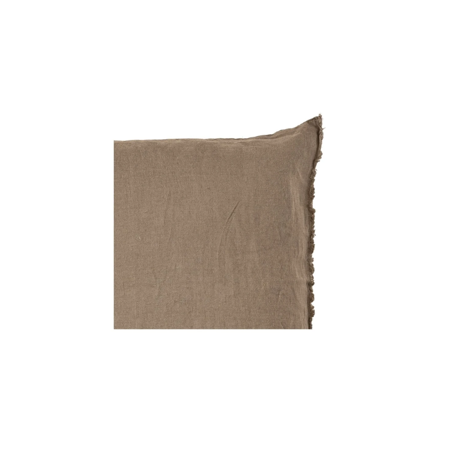 Linen Cushion Cover | Brownie | 45x45cm 2 Linen Cushion Cover | Brownie | 45x45cm - Image 2