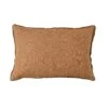 Linen Cushion Cover | Embroided Edge Tobacco | 40x60cm