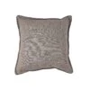Linen Cushion Cover | Embroidered Edge | Granit 45x45cm