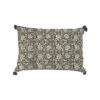 Linen Cushion Cover | Khaki Flower | 40x60cm