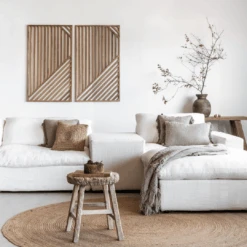 Maluku Wall Panel | Diagonal 120x70x4cm -Home Sale Shop zoco home maluku wall panel diagonal 120x70x4cm 60824315822423