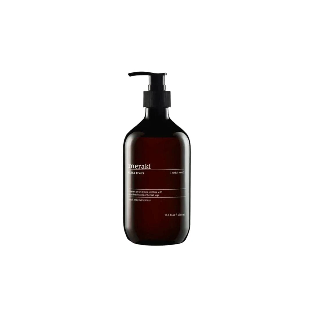 Meraki Dish Wash | Herbal Nest 490 Ml 1 Meraki Dish Wash | Herbal Nest 490 Ml