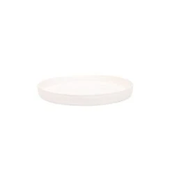 Recycled Stoneware Plate | White | 23x3cm -Home Sale Shop zoco home no plate white marble 22 5cm 55311077933399