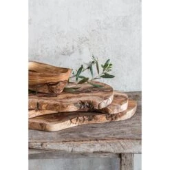 Olive Wood Chopping Board | 30-40cm -Home Sale Shop zoco home olive wood chopping board 30 40cm kitchenware 36371916325076