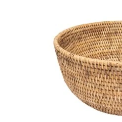 Organic Rattan Bowl | 32cm -Home Sale Shop zoco home organic rattan bowl 32cm home accessories 58248343650647