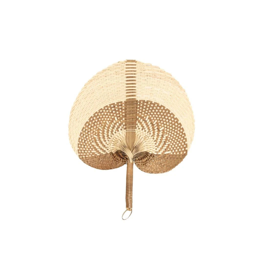Pai Pai Hand Fan | Brown/Natural 1 Pai Pai Hand Fan | Brown/Natural
