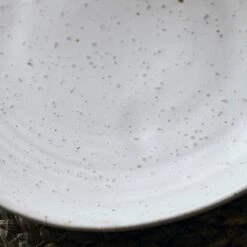 Pion Stoneware Cake Plate | White/Grey 16.5x2.5cm -Home Sale Shop zoco home pion stoneware cake plate white grey 16 5x2 5cm home accessories 38690506047700