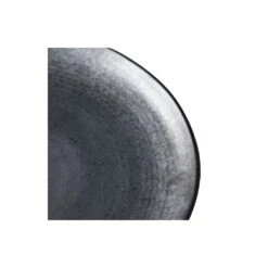 Pion Stoneware Lunch Plate | Black 21.5x3cm -Home Sale Shop zoco home pion stoneware lunch plate black 21 5x3cm home accessories 36512150061268