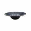 Pion Stoneware Pasta Plate | Black 25x6.5cm
