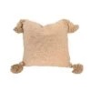 PomPom Cushion Cover | Sand | 60x60cm