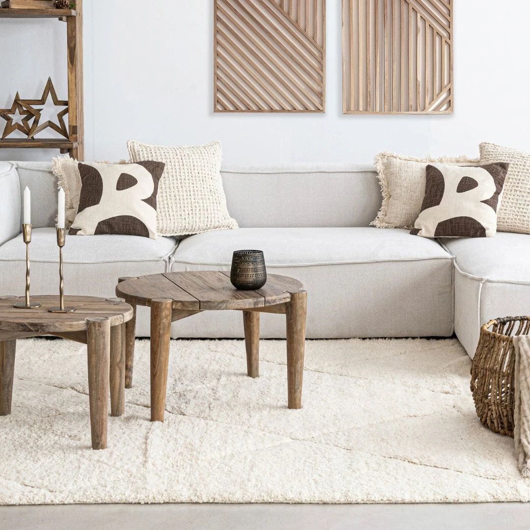 Printed Cushion Cover | Brown 40x40cm 3 Printed Cushion Cover | Brown 40x40cm - Image 3