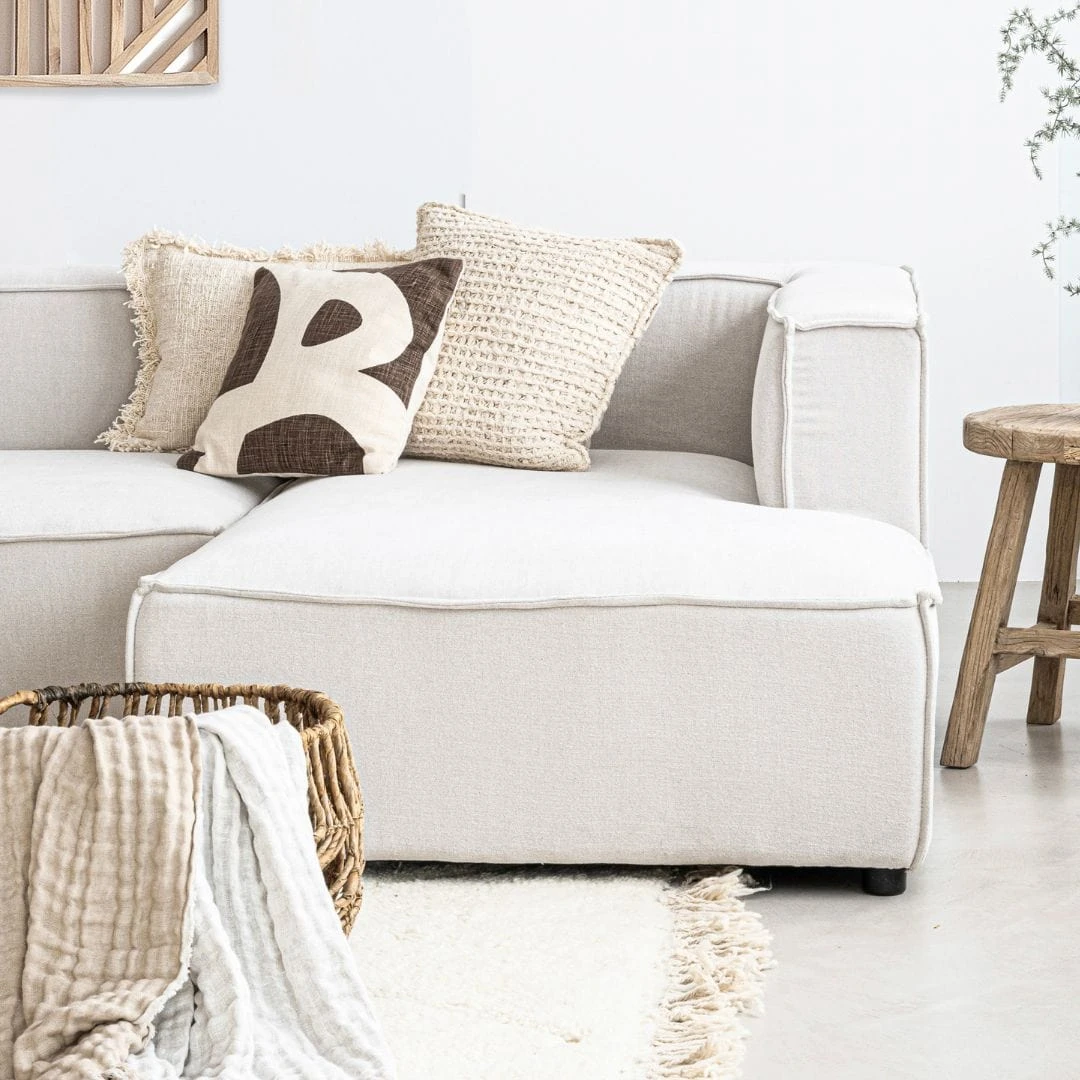 Printed Cushion Cover | Brown 40x40cm 2 Printed Cushion Cover | Brown 40x40cm - Image 2