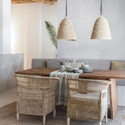 Raffia Lampshade | 50cm -Home Sale Shop zoco home raffia lampshade 50cm 60824240882007