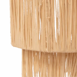 Raffia Wall Lamp | 25x15x52cm -Home Sale Shop zoco home raffia wall lamp 25x15x52cm 52172529893719