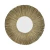 Round Seagrass Mirror 70cm