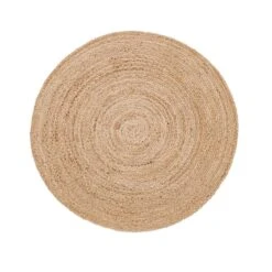 Round Jute Rug | Natural