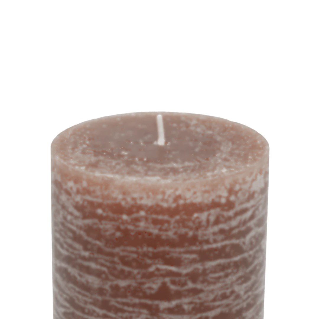 Rustic Candle | Brown 4 Rustic Candle | Brown - Image 4