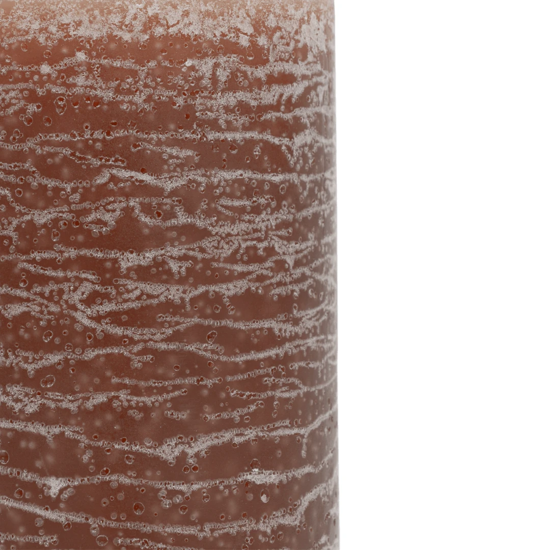 Rustic Candle | Brown 3 Rustic Candle | Brown - Image 3