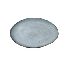 Rustic Plate | Grey/Blue 27.5cm -Home Sale Shop zoco home rustic plate grey blue 27cm 30958122008733