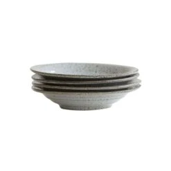 Rustic Soup Plate | Grey/Blue