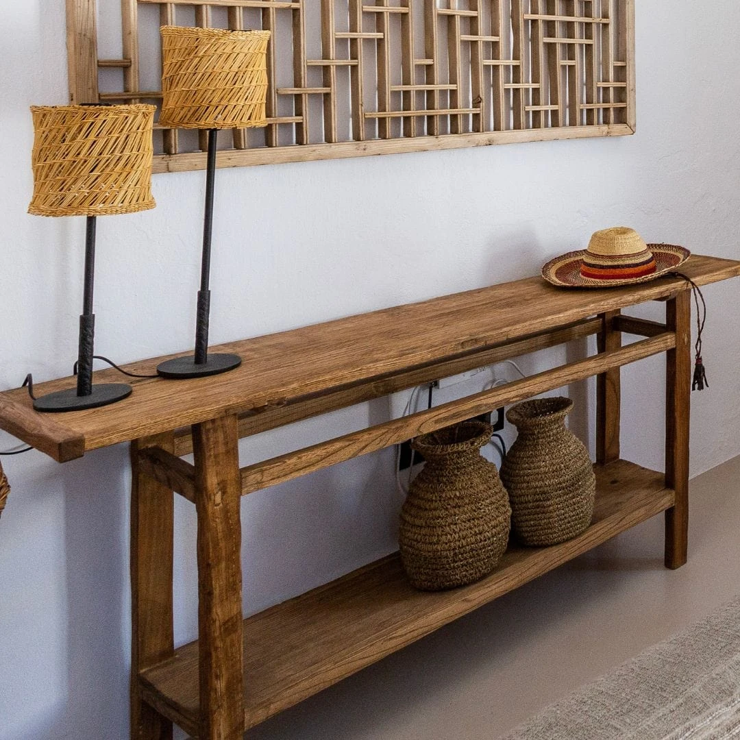 Shezad Table Lamp | Natural/Brown S 2 Shezad Table Lamp | Natural/Brown S - Image 2