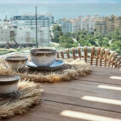 Stoneware Bowl | White/Brown 12x7cm -Home Sale Shop zoco home stoneware bowl white brown 12x7cm 58285446168919