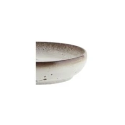 Stoneware Serving Bowl | White/Brown 28x7.5cm -Home Sale Shop zoco home stoneware serving bowl white brown 28x7 5cm kitchenware 31096395661469