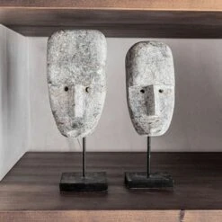Sumba Stone Mask | M -Home Sale Shop zoco home sumba stone mask m home accessories 60824118722903