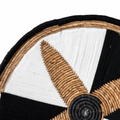 Suri Wall Deco Basket | Black/White 60cm -Home Sale Shop zoco home suri wall deco basket black white 60cm 60824497226071