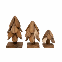 Teak Christmas Tree -Home Sale Shop zoco home teak christmas tree 60824789680471