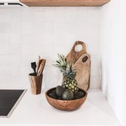 Teak Cutting Board | Abstract | 30cm 9 Teak Cutting Board | Abstract | 30cm -Home Sale Shop zoco home teak cutting board abstract 30cm tableware 60823970251095