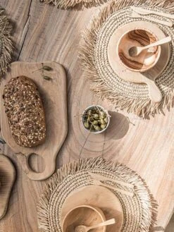 Teak Cutting Board | Abstract | 30cm 10 Teak Cutting Board | Abstract | 30cm -Home Sale Shop zoco home teak cutting board abstract 30cm tableware 60823970283863