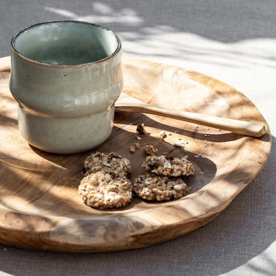 Teak Serving Plate | 40x6cm 2 Teak Serving Plate | 40x6cm - Image 2