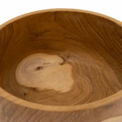 Teak Wooden Bowl | 15cm -Home Sale Shop zoco home teak wooden bowl 15cm kitchen dining 60823829709143