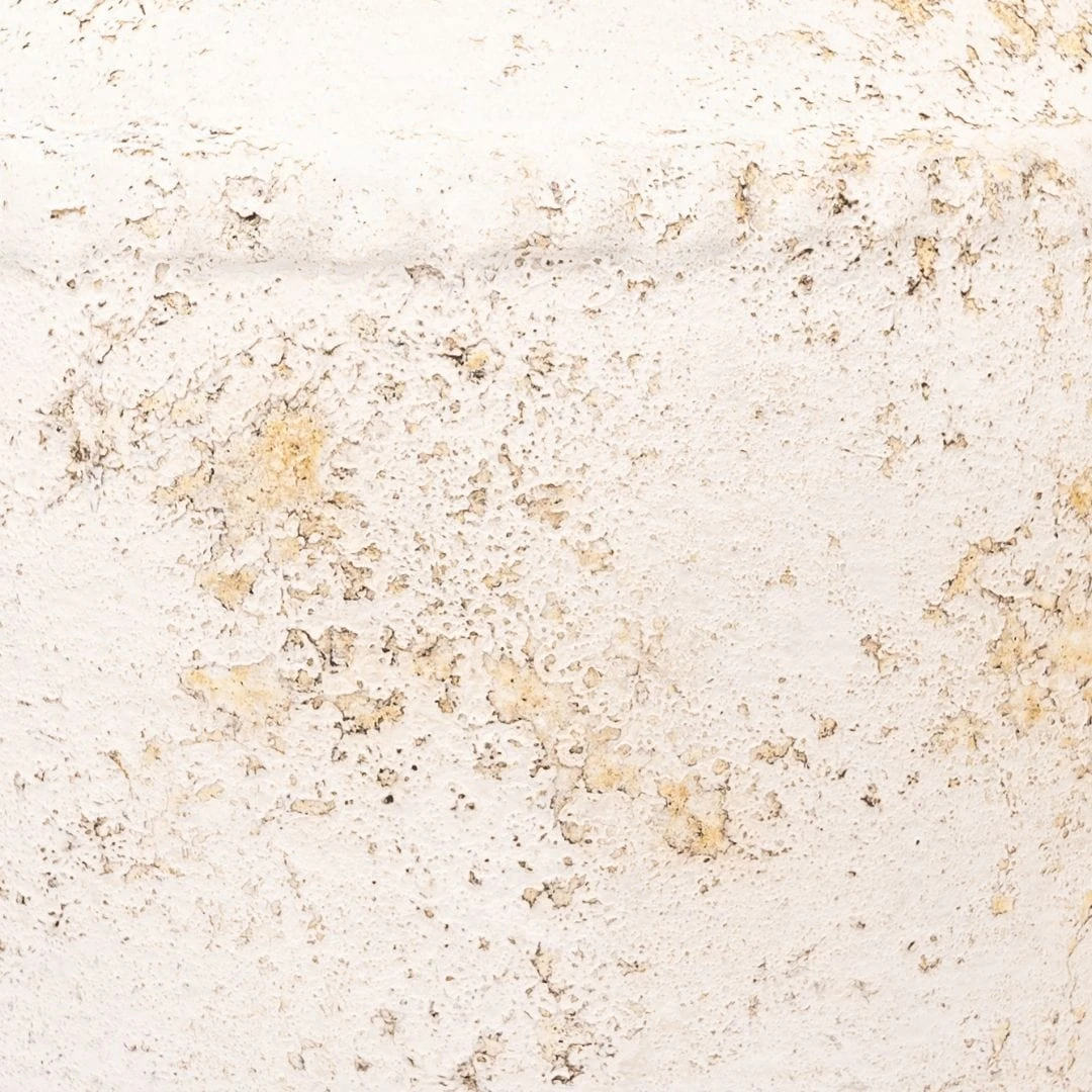 Terracotta & Rattan Vase | Off-White | 25x25cm 3 Terracotta & Rattan Vase | Off-White | 25x25cm - Image 3