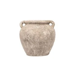 Terracotta Vase | Grey | 25x25cm