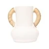 Terracotta Vase | White | 20x25cm